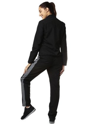 Sudadera  Gris-Negra Reebok El Ts Woven