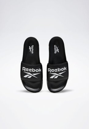 Playera Negro-Blanco Reebok Classic Slide