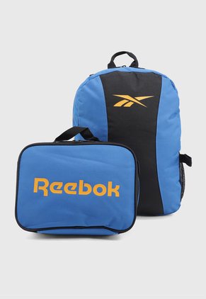 Morral Azul Royal-Naranja-Negro Reebok BTS Lunchbox