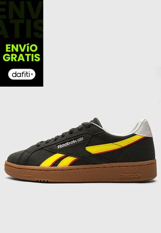 Tenis Lifestyle Reebok Club C Grounds Uk Gris Oscuro Reebok