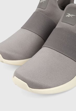 Tenis Running Gris-Blanco Hueso Reebok Lite Slip 2.0