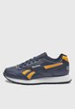 Tenis Lifestyle Azul Navy-Mostaza-Blanco Reebok Glide de Reebok