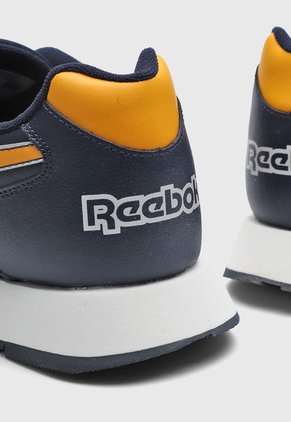 Tenis Lifestyle Azul Navy-Mostaza-Blanco Reebok Glide