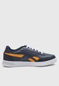 Tenis Lifestyle Azul Navy-Mostaza-Blanco Reebok Court Advance de Reebok