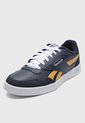 Tenis Lifestyle Azul Navy-Mostaza-Blanco Reebok Court Advance de Reebok