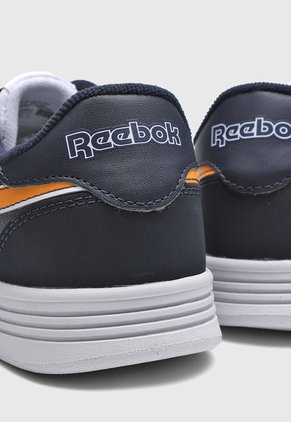 Tenis Lifestyle Azul Navy-Mostaza-Blanco Reebok Court Advance