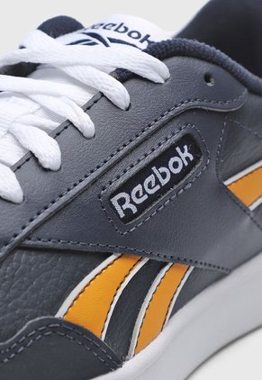 Tenis Lifestyle Azul Navy-Mostaza-Blanco Reebok Court Advance