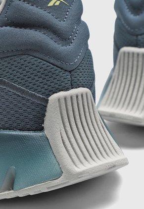 Tenis Running Azul Petróleo-Gris-Verde Reebok Zig Dynamica 4