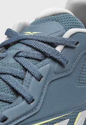 Tenis Running Azul Petróleo-Gris-Verde Reebok Zig Dynamica 4