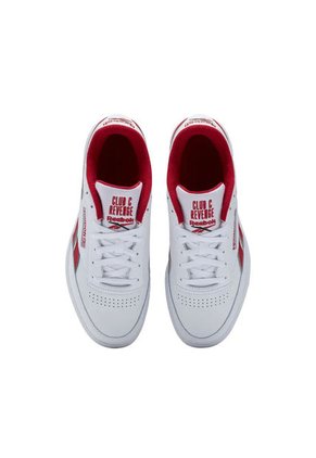Tenis Hombre Reebok Club C 85 - Blanco-Rojo