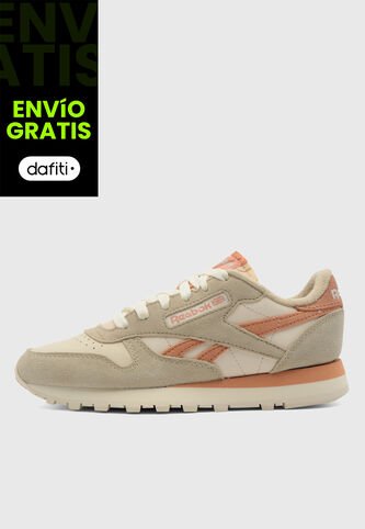 Tenis Reebok Classic Leather Beige Reebok