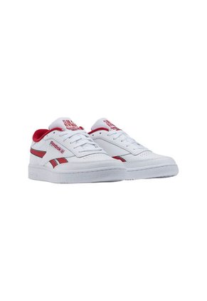Tenis Hombre Reebok Club C 85 - Blanco-Rojo