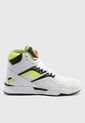 Tenis Lifestyle Blanco-Negro-Amarillo Neón Reebok Pump Twilight Zone de Reebok