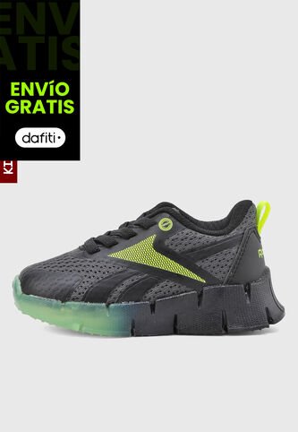 Tenis Running Reebok Zig N' Glow Elastic Lace Negro Reebok