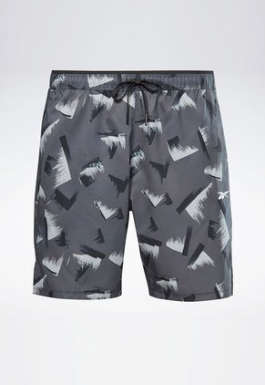 Pantaloneta Gris-Negro Reebok Graphic Speed 2.0