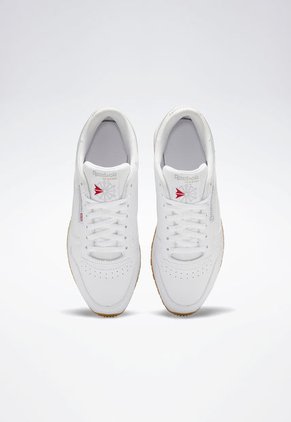 Tenis Lifestyle Blanco-Miel Reebok Classics Classic Leather.