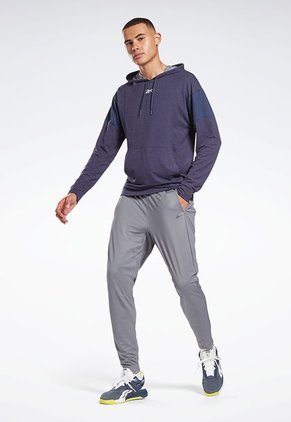 Pantalón Sudadera Gris Reebok