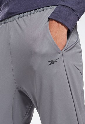 Pantalón Sudadera Gris Reebok
