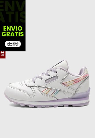 Tenis Lifestyle Reebok Classic Leather Step N Flash Blanco Reebok