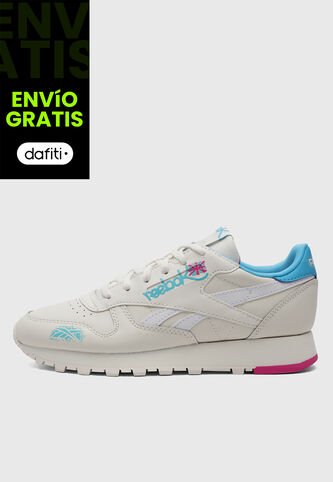 Tenis Lifestyle Reebok Classic Leather Marfil Reebok