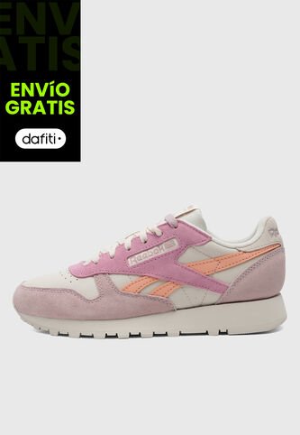Tenis Lifestyle Reebok Classic Leather Beige Reebok