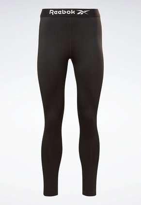 Leggings Negro-Blanco Reebok Ready Basic