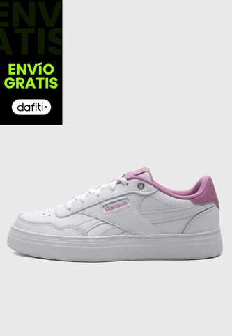 Tenis Lifestyle Beige-Lila Claro Reebok Court Advance Bold Reebok