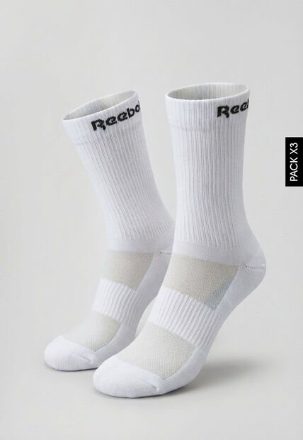 Medias X3 Reebok Blanco