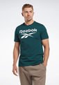 Camiseta Verde-Blanco Reebok de Reebok