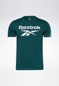 Camiseta Verde-Blanco Reebok de Reebok