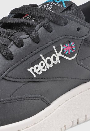 Tenis Reebok Classics Club C Double Negro