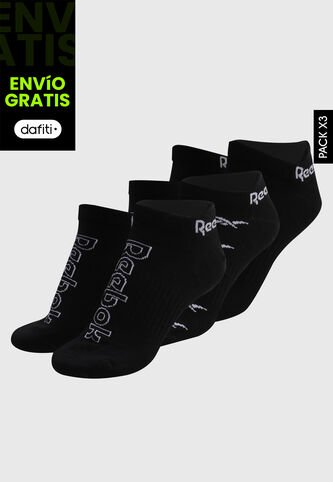 Medias X3 Reebok Found Negro Reebok