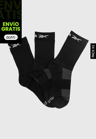 Medias X3 Reebok Negro Reebok