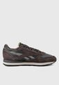 Tenis Lifestyle Negro-Marrón-Gris Reebok Classic Leather de Reebok