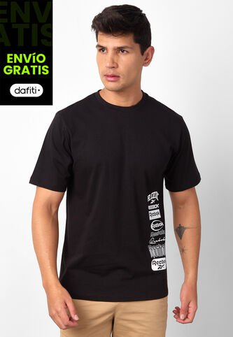 Camiseta Reebok Franco Negro Reebok