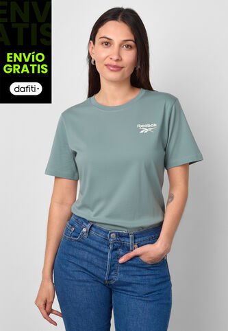 Camiseta Reebok Nature Graphic Verde Reebok