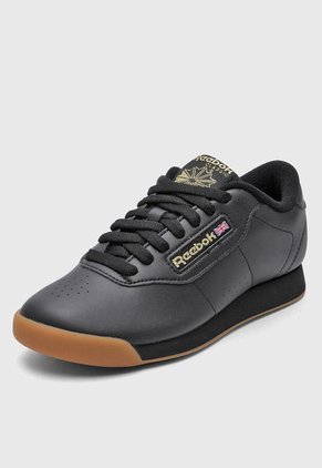 Tenis Lifestyle Negro-Dorado-Marrón Reebok Classics Princess