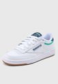Tenis Lifestyle Blanco-Verde Reebok Classics Club C 85 de Reebok