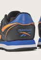 Tenis Lifestyle Negro-Azul-Naranja Reebok Classics Kids Classic Leather de Reebok