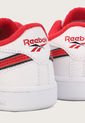 Tenis Lifestyle Blanco-Rojo-Negro Reebok Classics Club C Revenge de Reebok