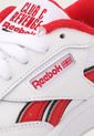Tenis Lifestyle Blanco-Rojo-Negro Reebok Classics Club C Revenge de Reebok