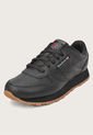 Tenis Lifestyle Negro-Miel Reebok Classics Classic Leather de Reebok