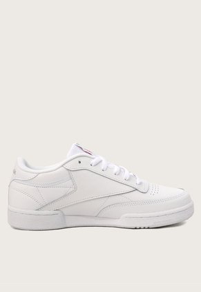 Tenis Lifestyle Blanco-Plateado Reebok Classics Club C