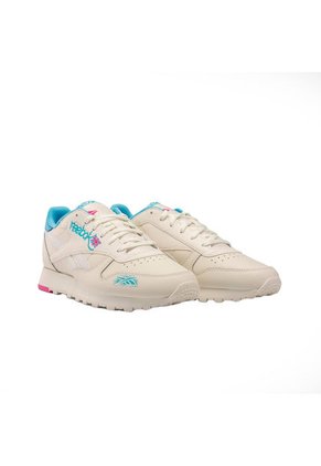 Tenis Mujer Reebok Clasics Leather - Blanco-Multicolor