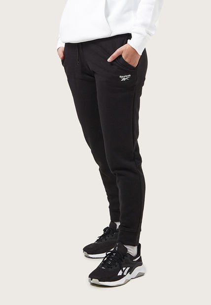 Jogger Negro-Blanco Reebok Identity