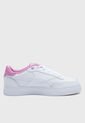 Tenis Reebok Court Advance Bold Blanco de Reebok