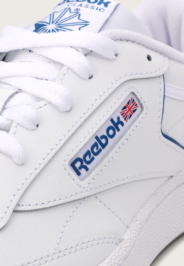 reebok blanco con azul