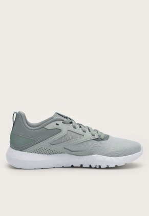 Tenis Training Verde Grisáceo-Blanco Reebok Flexagon Energy TR 4