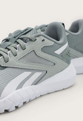 Tenis Training Verde Grisáceo-Blanco Reebok Flexagon Energy TR 4