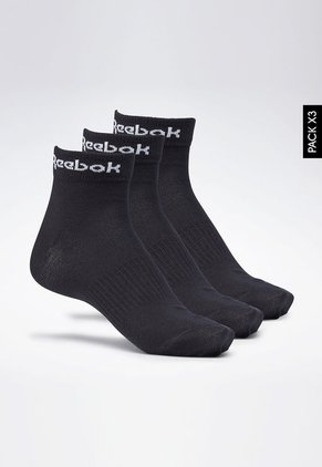Medias X3 Reebok Active Core Negro